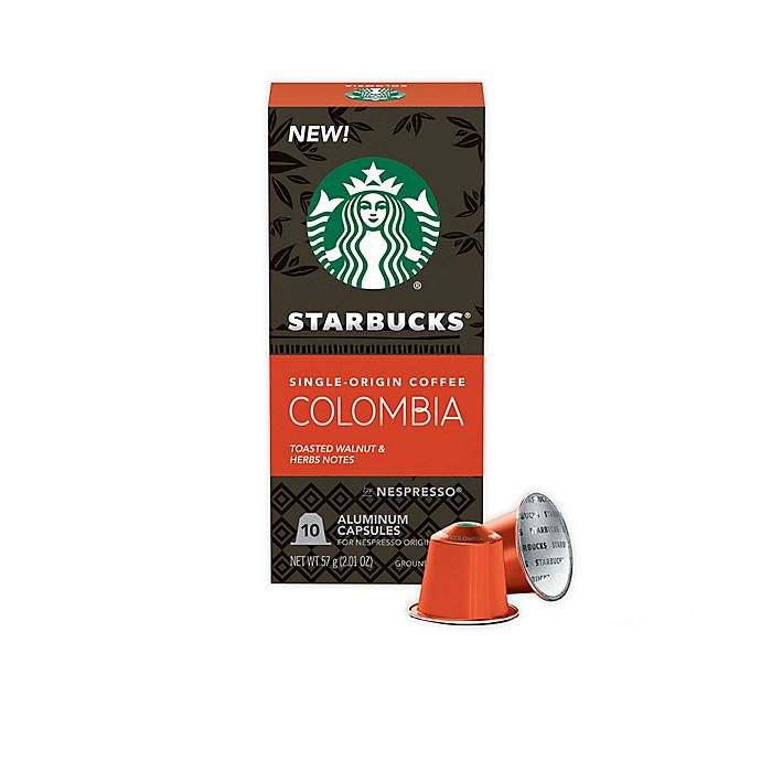 Starbucks® by Nespresso® Colombia Coffee Capsules 10-Count