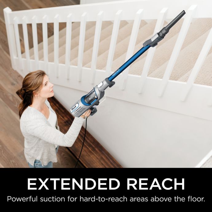 Shark® Vertex™ UltraLight™ DuoClean® PowerFins Corded Stick Vacuum with Self-Cleaning Brushroll, no warranty.