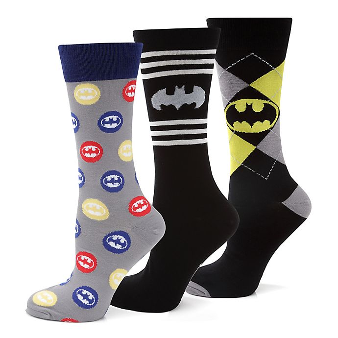 DC Comics™ Batman 3-Pair Socks Gift Set
