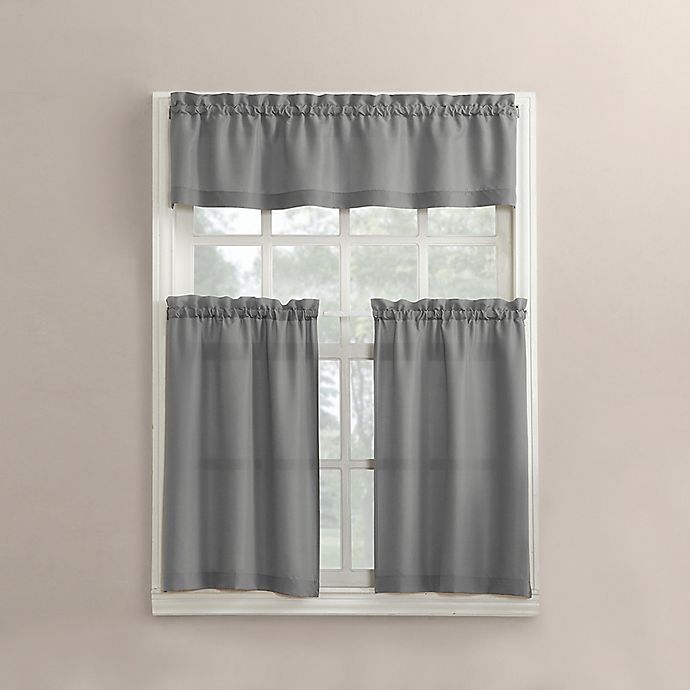 No.918® Martine Window Curtain Tier Pair and Valance