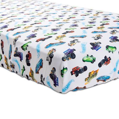 hot wheels crib bedding