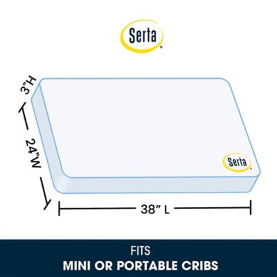 serta mini crib mattress