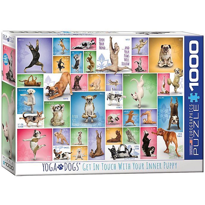 Eurographics 1,000-Piece Yoga Dogs Puzzle