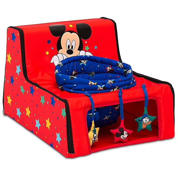 Delta Children Sit 'N Play Mickey Mouse Portable Activity Seat in Red