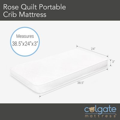 colgate mini crib mattress