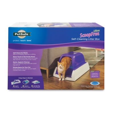 small self cleaning litter box