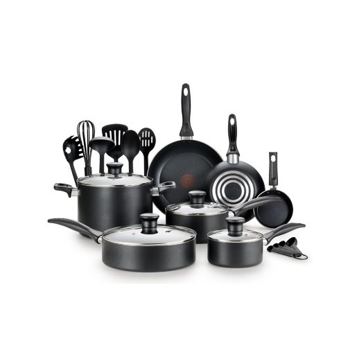 T-fal® Pure Cook Nonstick Aluminum 18-Piece Cookware Set