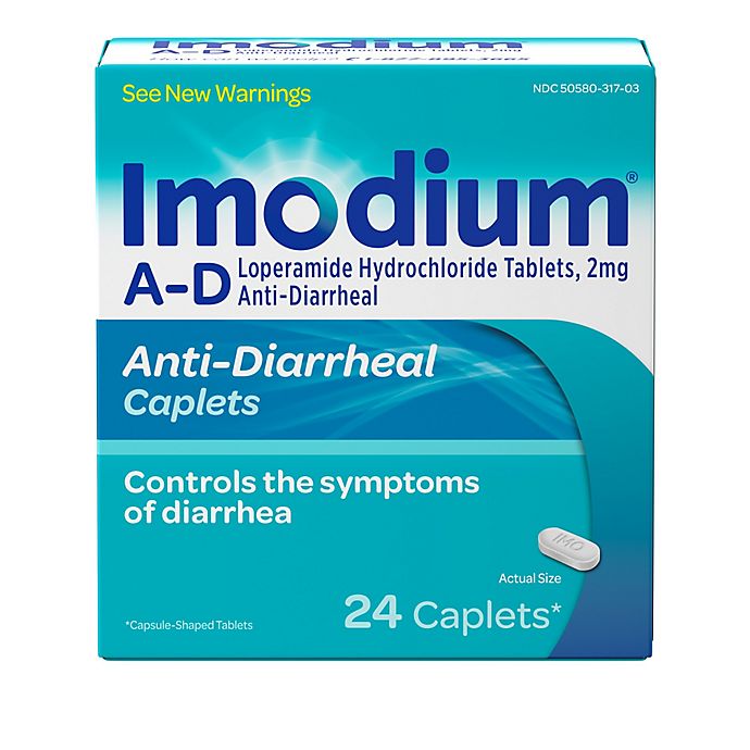 Imodium® 24-Count A-D Caplets