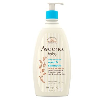 aveeno baby bath and shampoo