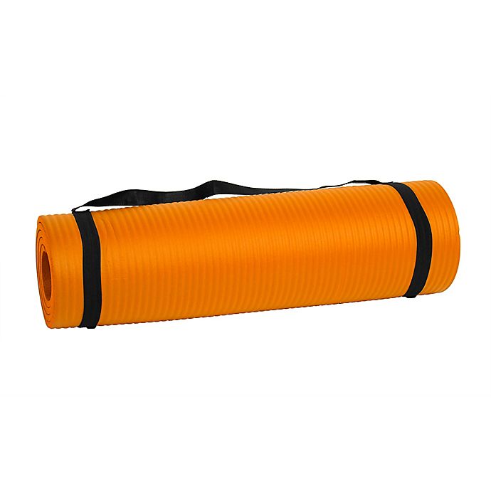 Mind Reader Exercise Yoga Mat with Strap