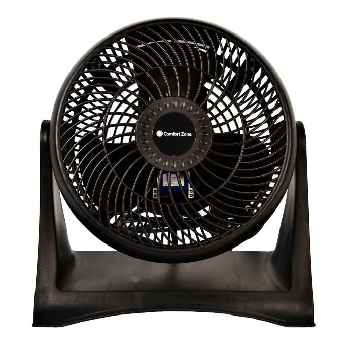 Comfort Zone Czhv8t 8 Inch 3 Speed Wall Mountable Fan In Black Bed Bath Beyond