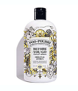 Refill para desodorante en aerosol para baño de aceites esenciales naturales Poo-Pourri® Before-You-Go®, de 16 oz. (473.17 mL), aroma cítrico original