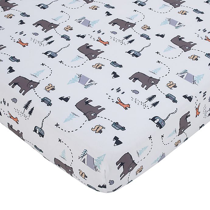 carter's® Woodland Friends Fitted Crib Sheet