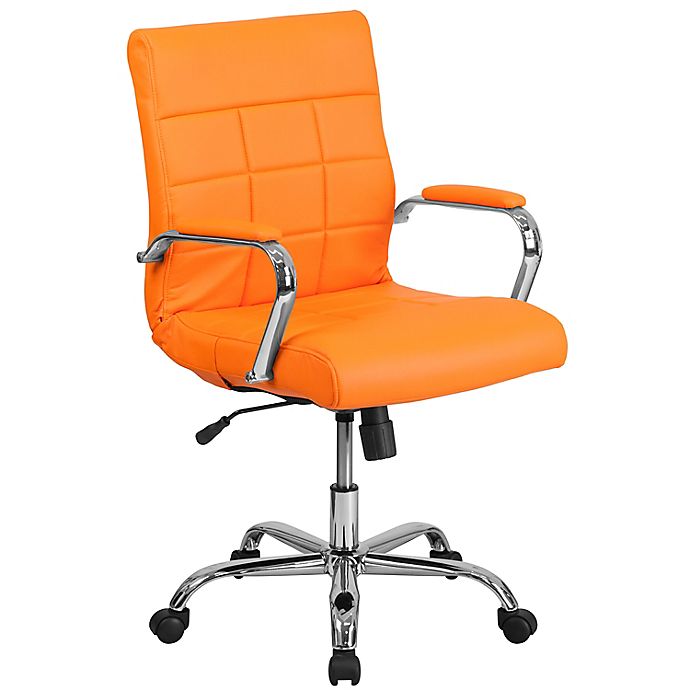 Flash Furniture Mid-Back Vinyl Executive Swivel Office Chair