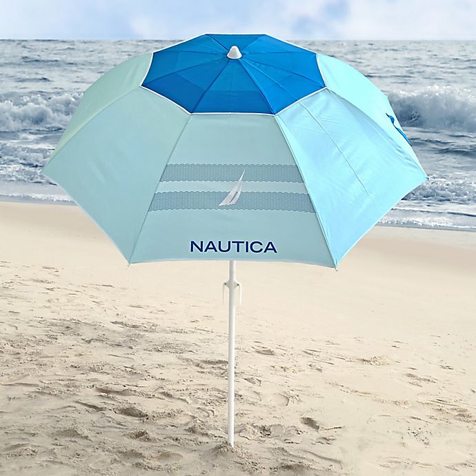 Nautica® 7-Foot Beach Umbrella in Blue