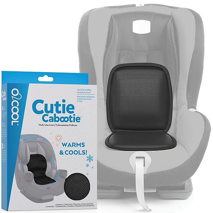 O2COOL® Cutie Cabootie Multi-Use Liner with Gel Packs in Black