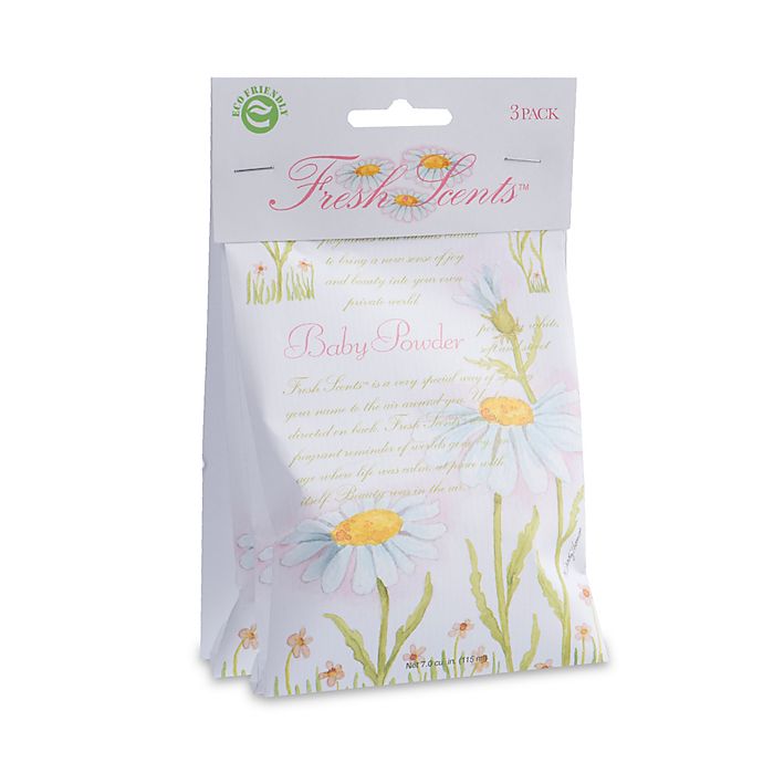 Fresh Scents™ Scent Packets in Baby Powder (Set of 3)