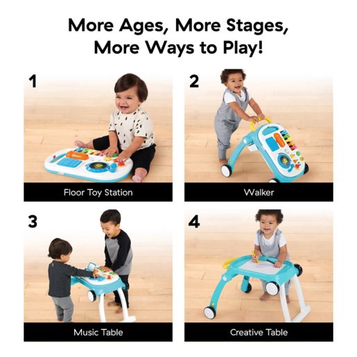 Baby Einstein Musical Mix N Roll 4 In 1 Activity Walker Buybuy Baby