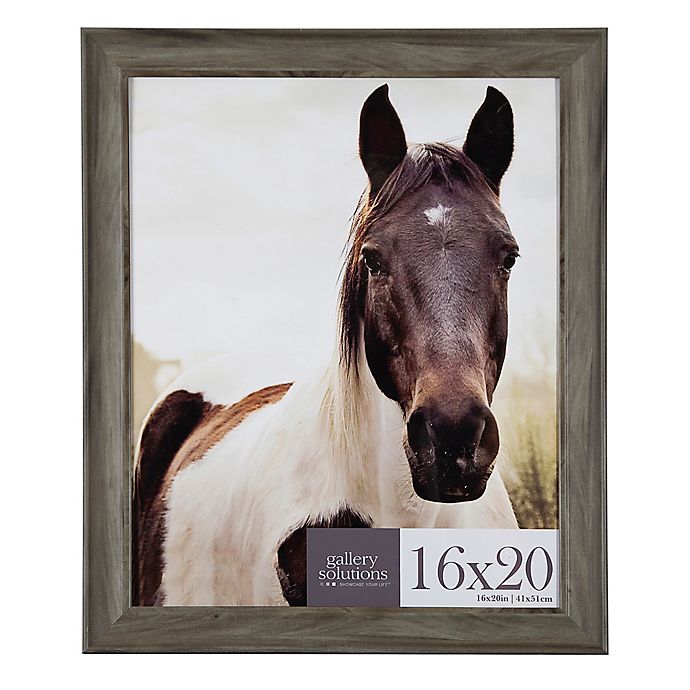 Gallery Perfect 16-Inch x 20-Inch Poster Wall Frame in Grey Wash