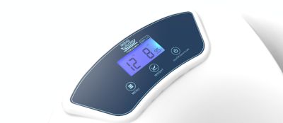 aqua scale digital baby scale and thermometer bath