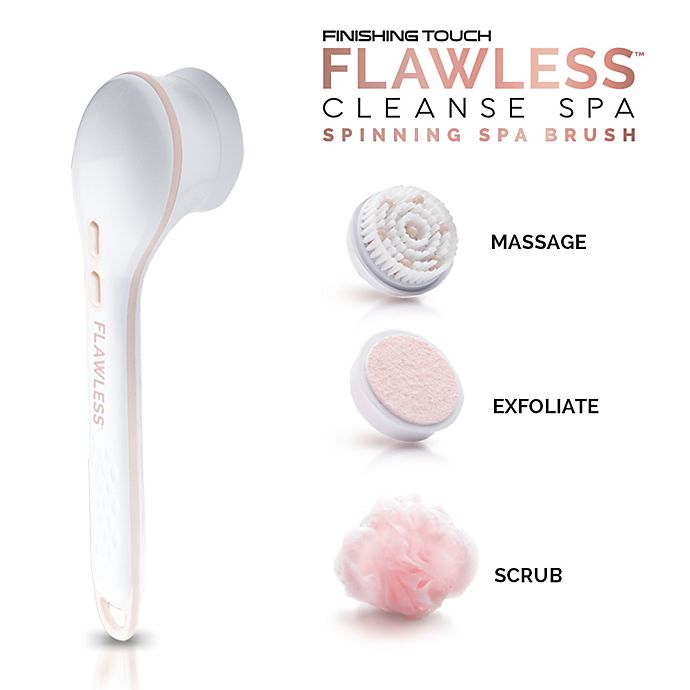 Finishing Touch® Flawless® Cleanse Spa Spinning Spa Brush