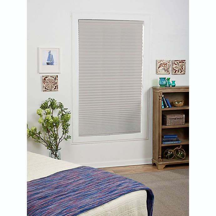 St. Charles Light Filtering 64-Inch Length Cordless Pleated Shade
