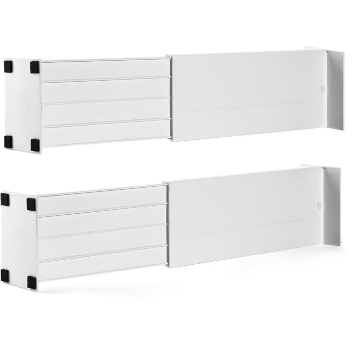 Dream Drawer™ Expandable Spring Loaded Drawer Dividers (Set of 2