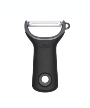 Pelador en Y de acero inoxidable OXO Good Grips™ color gris