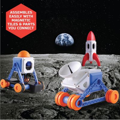 discovery mindblown magnetic tile set