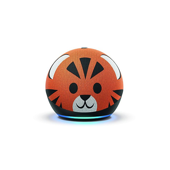 Amazon Kids Edition Echo Dot 4th Generation in Tiger