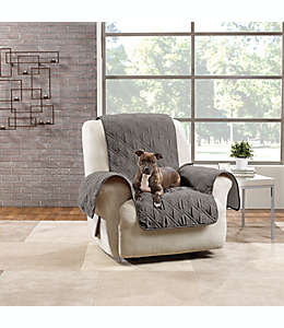 Funda para sillón reclinable de microfibra Sure Fit® color gris