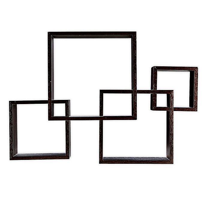Danya B. Intersecting Cube Shelves - Black