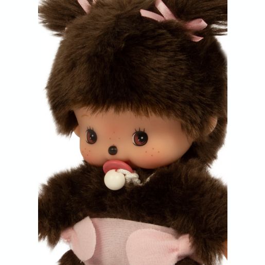 Monchhichi Bebichhichi Classic Toddler Girl Plush Doll In Brown Bed Bath Beyond