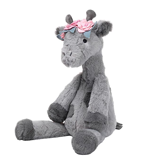 Lambs & Ivy® Giraffe and A Half Plush Giraffe Toy in Grey