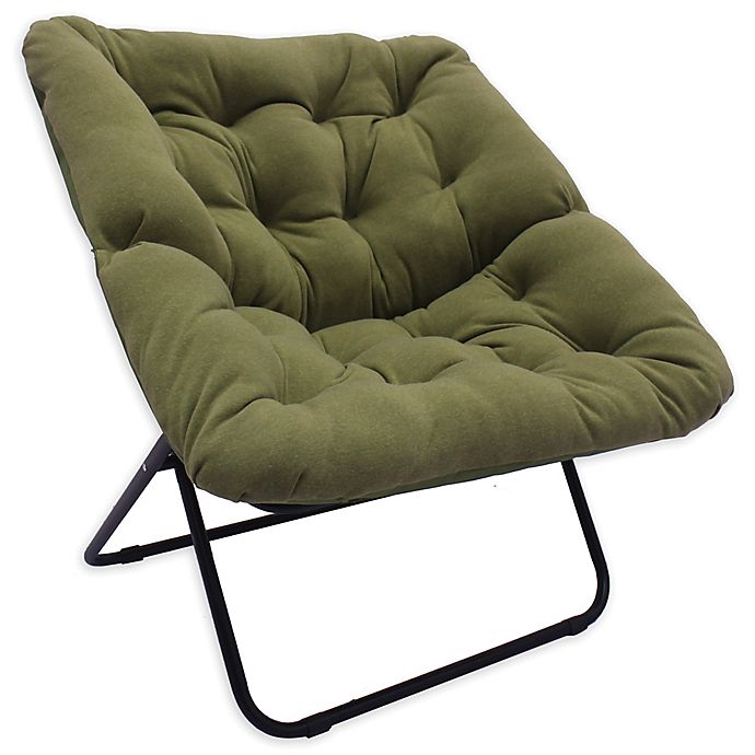 Simply Essential™ Foldable Square Lounge Chair