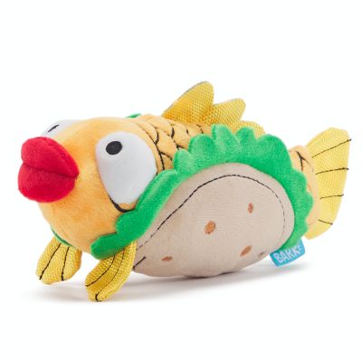 Bark Ernesto The Fish Taco Dog Toy