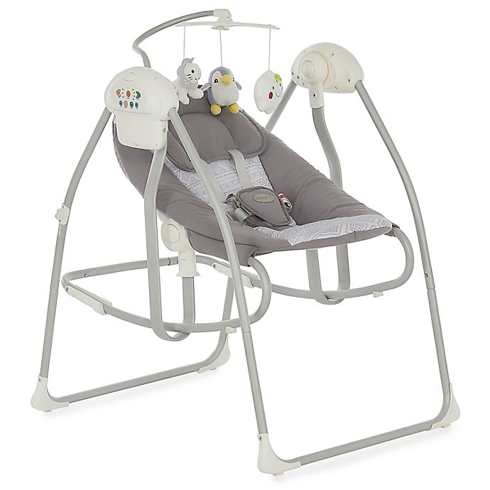 Dream On Me Sway 2-in-1 Infant Cradling Musical Swing and Rocker