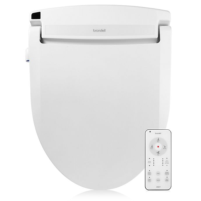 Brondell® Swash Select EM617 Bidet Elongated Toilet Seat in White