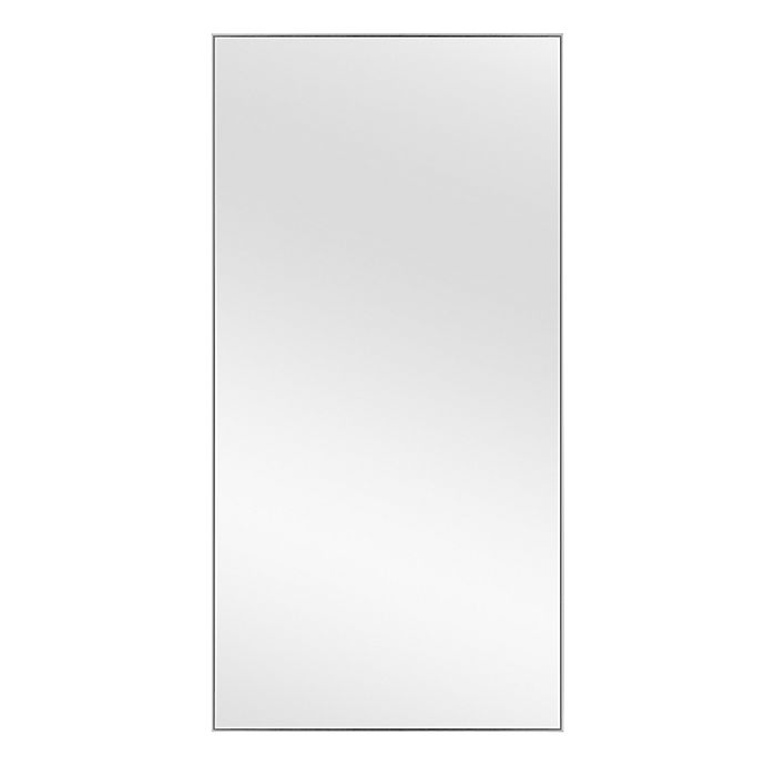 Neutype 71-Inch x 31-Inch Rectangular Full-length Floor Mirror in Silver