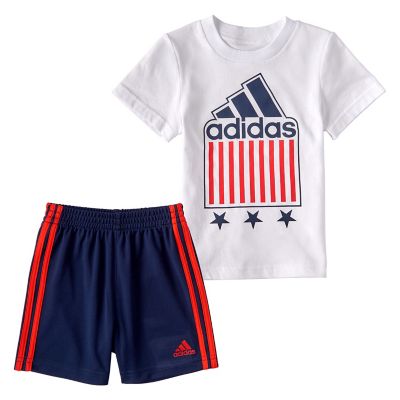 adidas t shirt shorts