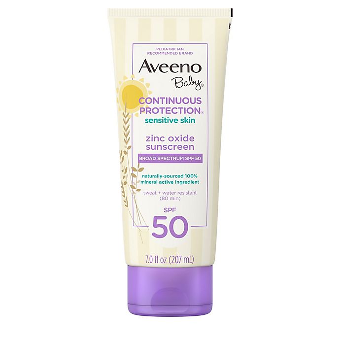 Aveeno Baby® Continuous Protection® 7 fl. oz Sensitive Suncare Lotion SPF 50