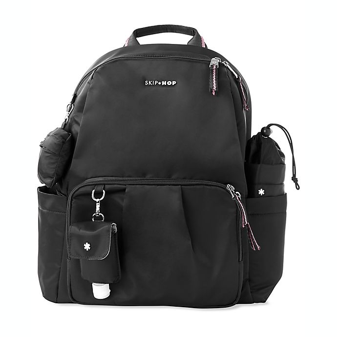 SKIP*HOP® 5-Piece Tillary Diaper Backpack Set in Black
