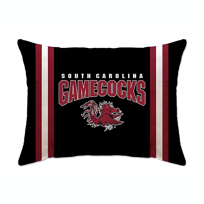 University of South Carolina Collegiate Standard Stripe Logo Bed Pillow