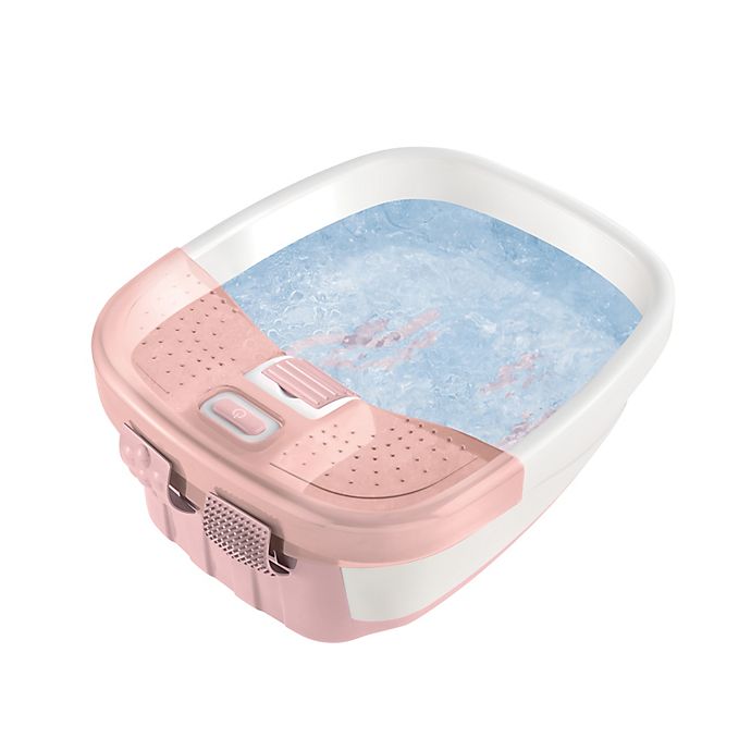 HoMedics® Bubble Bliss® Deluxe Foot Spa in Pink
