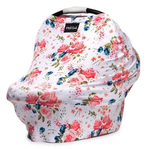 Milk Snob French Floral Multi Use Car Seat Cover Buybuy Baby