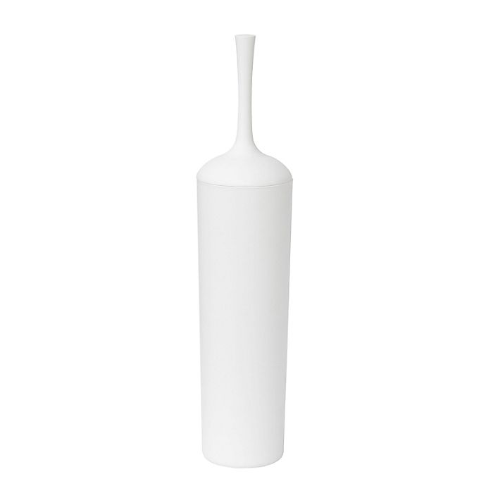 Simply Essential™ Plastic Toilet Brush in White
