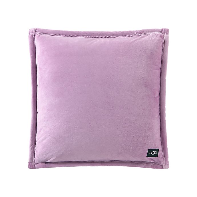 UGG® Coco Luxe Square Throw Pillow in Verbena Bobcat