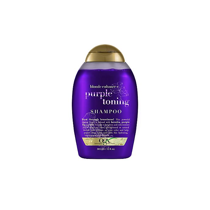 OGX 13 oz. Blonde Enhance Purple Fig & Iris Toning Shampoo