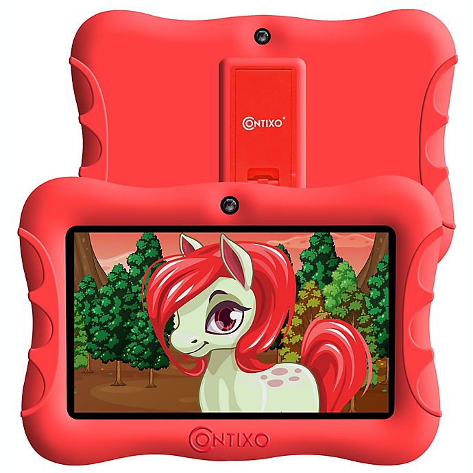 Contixo 7-Inch 32 GB Wi-Fi Learning Pre-Load App and Kids-Proof Case Kids Tablet