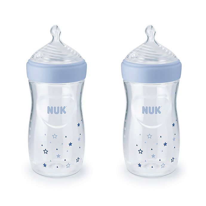 NUK® Simply Natural™ 2-Pack 9 oz. Bottles with SafeTemp